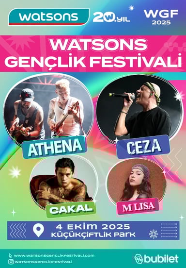 Watsons Gençlik Festivali etkinlikgörseli