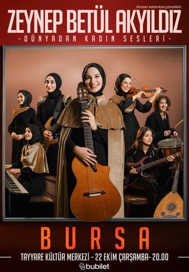 Zeynep Betül Akyıldız / Dünyadan Kadın Sesleri Konseri etkinlikgörseli