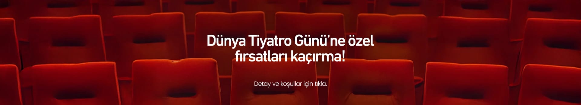 Dünya Tiyatro Günü Kampanyası