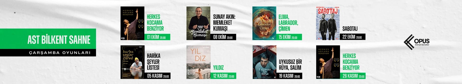 Opus Görsel Sanatlar Etkinlikleri