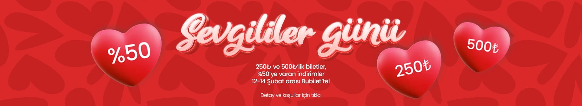 Sevgililer Günü Hediyesi Bubilet'ten!