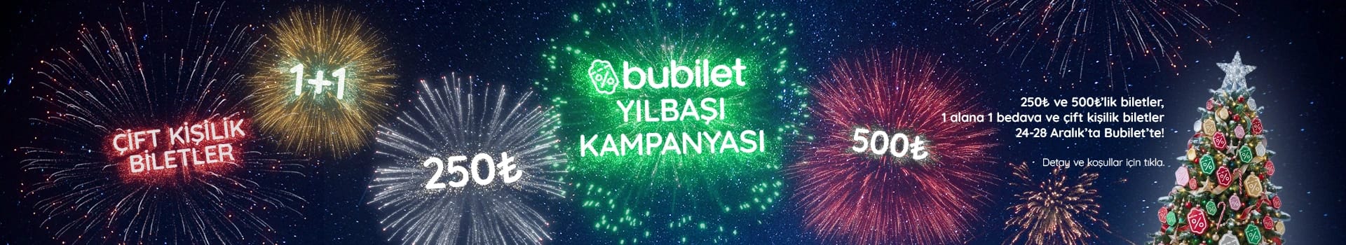 Yeni Yıla Sahnede Giriyoruz!