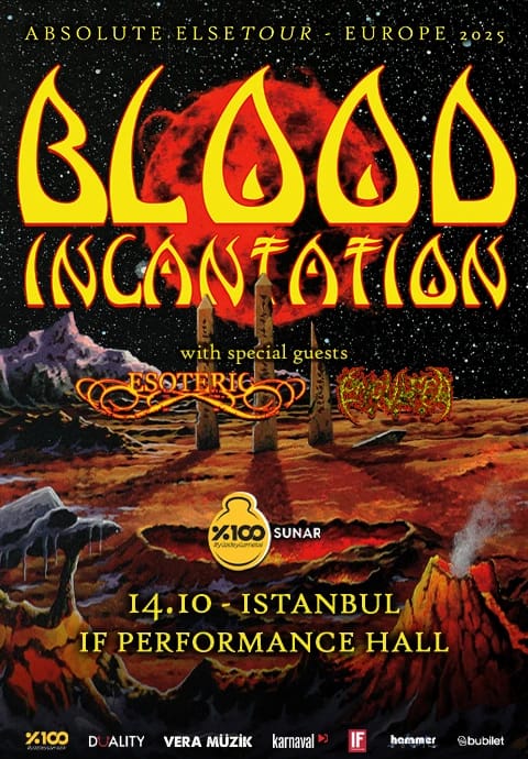 %100 Metal Sunar: Blood Incantation, Esoteric, Engulfed
