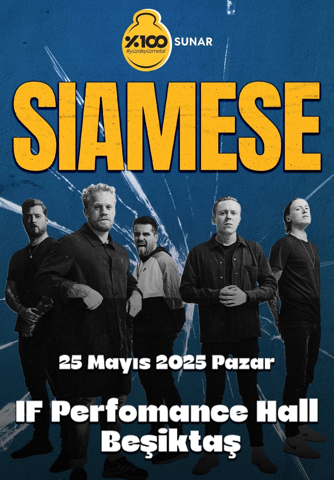 %100 Metal Sunar: Siamese