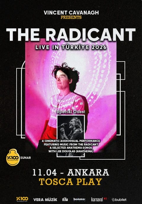 %100 Metal Sunar: The Radicant + Selected Anathema Songs with Lee Douglas | Ankara