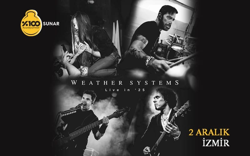 %100 Metal Sunar: Weather Systems | İzmir poster