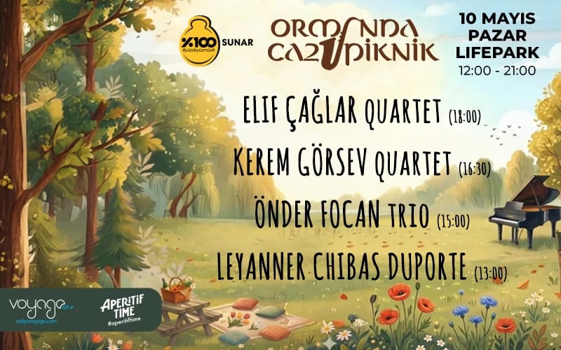 %100 Müzik Sunar: Ormanda Caz & Piknik - 5. Edisyon Anneler Günü Özel