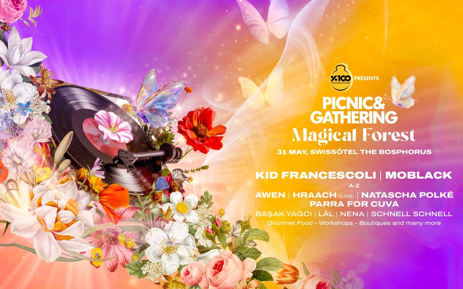 %100 Müzik Sunar: Picnic & Gathering Magical Forest