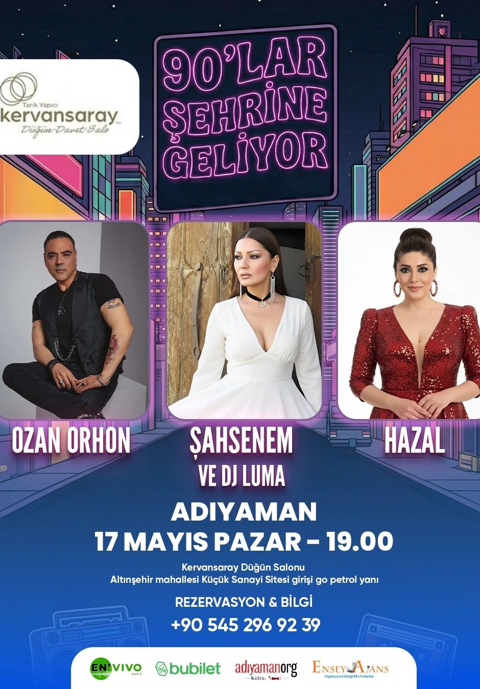 90'lar Şehrine Geliyor!