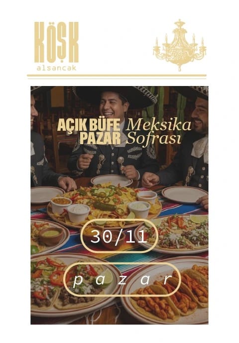 Açık Büfe Pazar: Meksika Sofrası