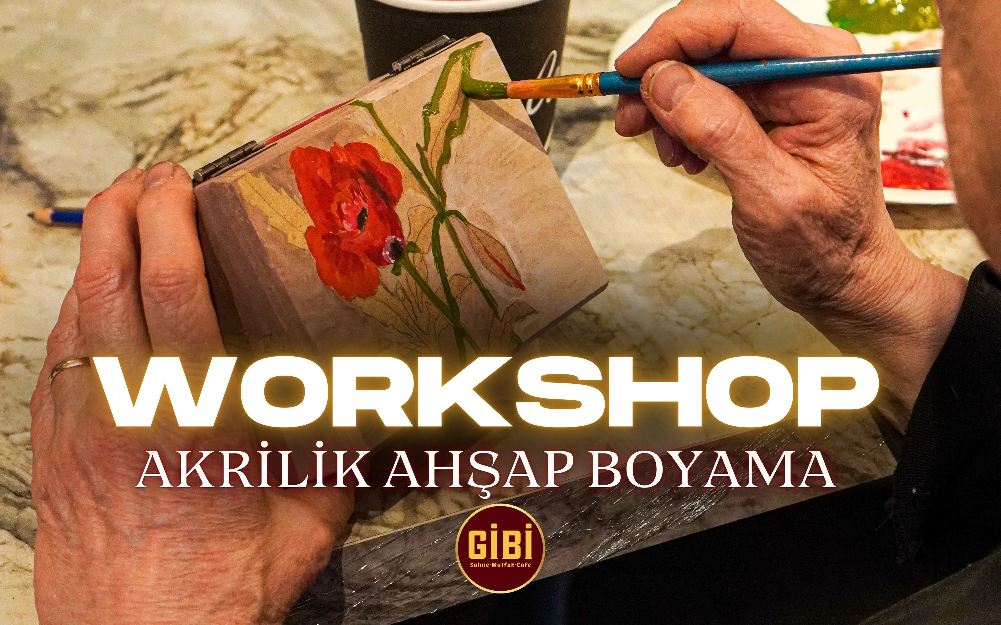 Akrilik Ahşap Boyama Atölyesi