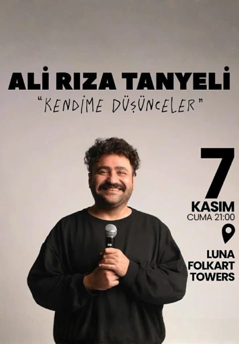 Ali Rıza Tanyeli Kendime Düşünceler Stand Up
