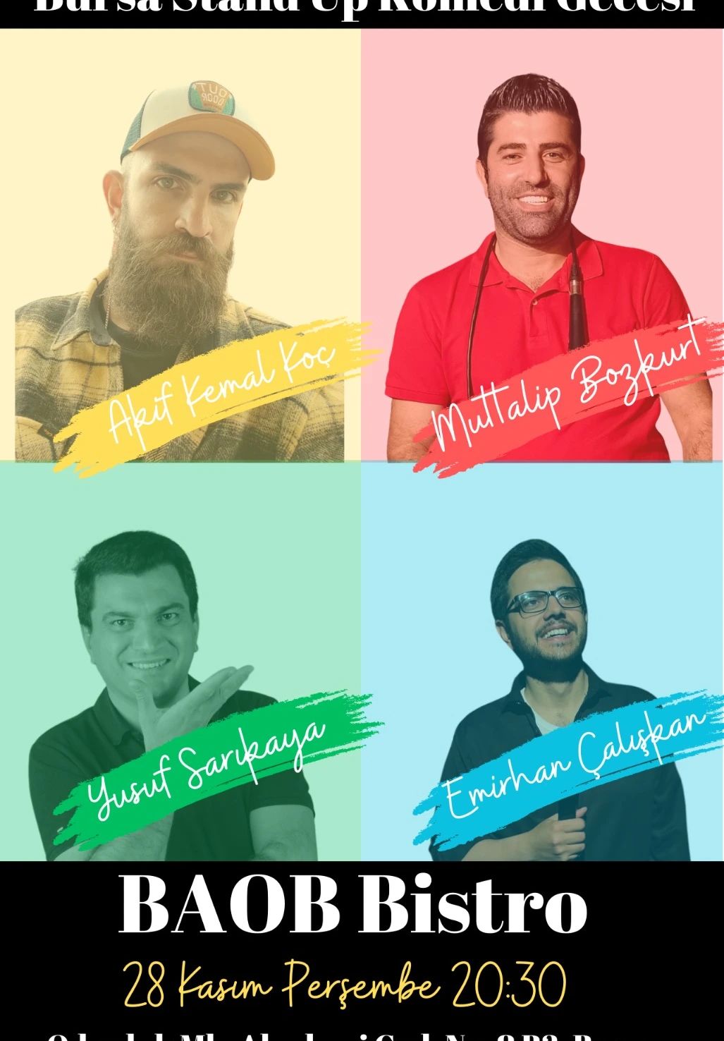 Bursa Stand Up Gecesi