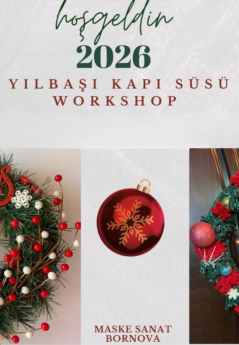 Ebeveyn – Çocuk Yılbaşı Kapı Süsü Workshop’u