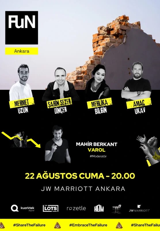 Fuckup Nights Ankara Vol. 39