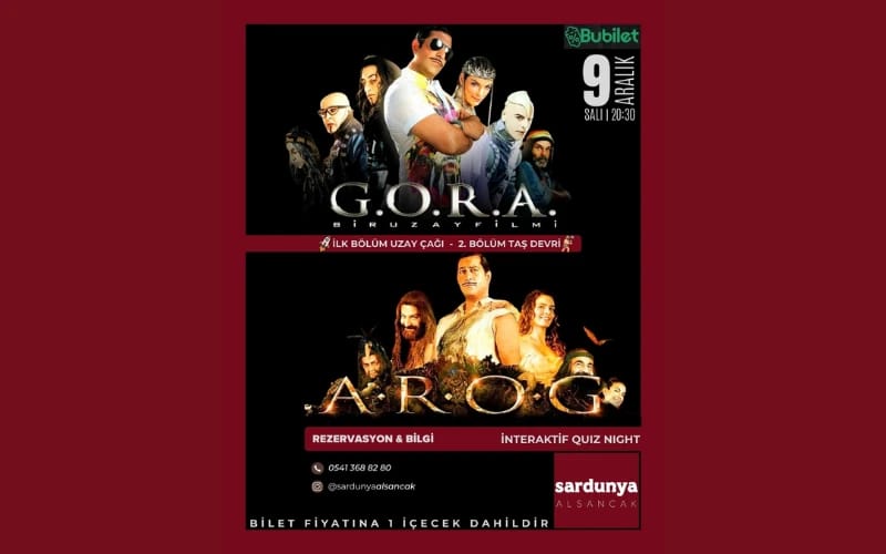 Gora-Arog Quiz Night poster