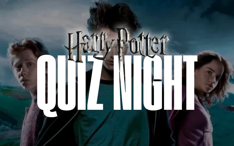 Harry Potter Quiz Night poster