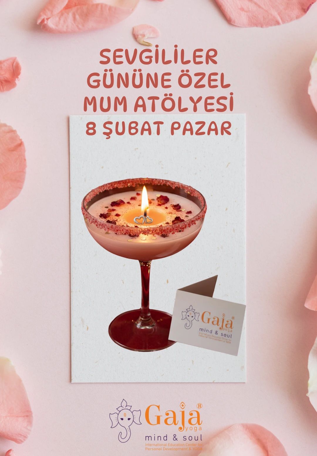 Sevgililer Günü’ne Özel: Mum Yapımı Workshopu