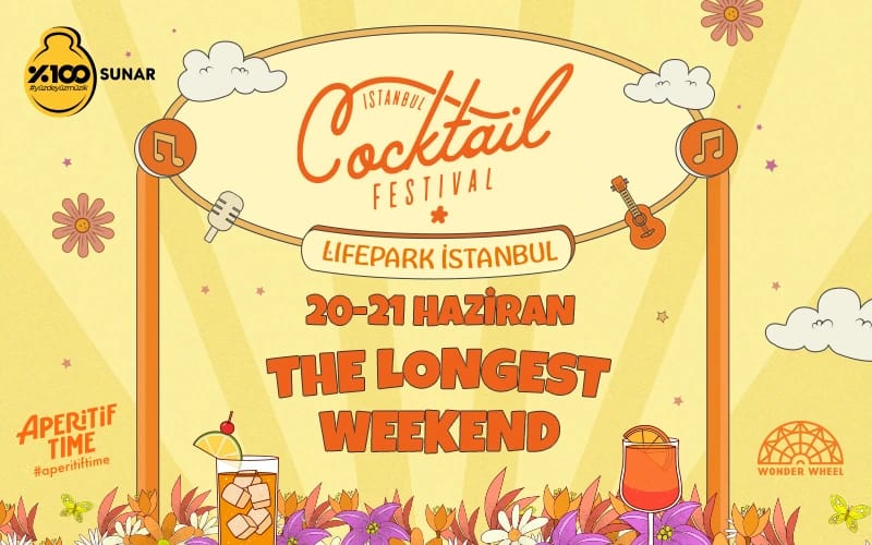 #YüzdeYüzMüzik: İstanbul Cocktail Festival 2026