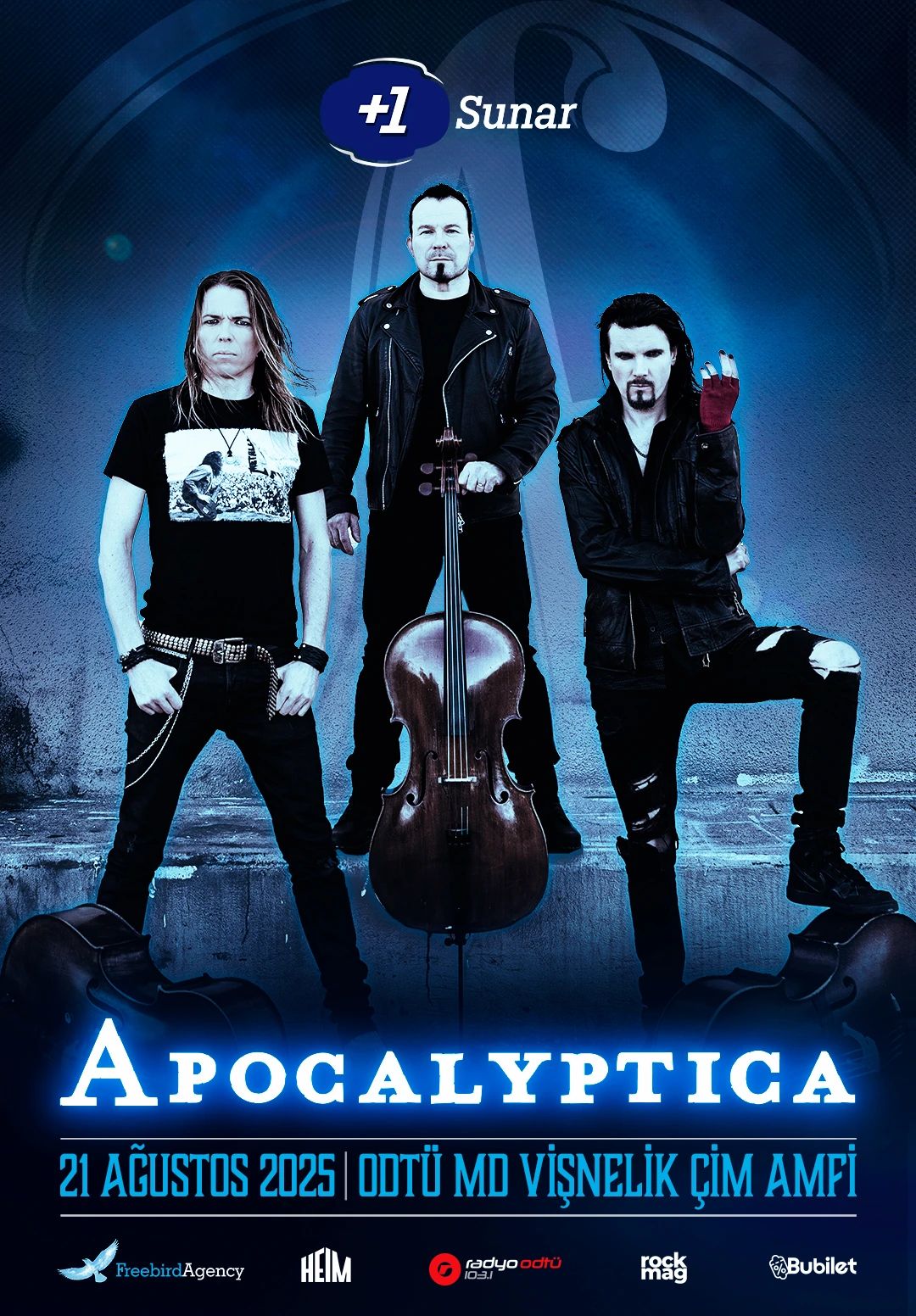 +1 Sunar: Apocalyptica | Ankara