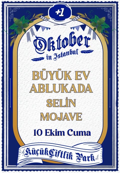 +1 Sunar: Oktober in İstanbul - Cuma
