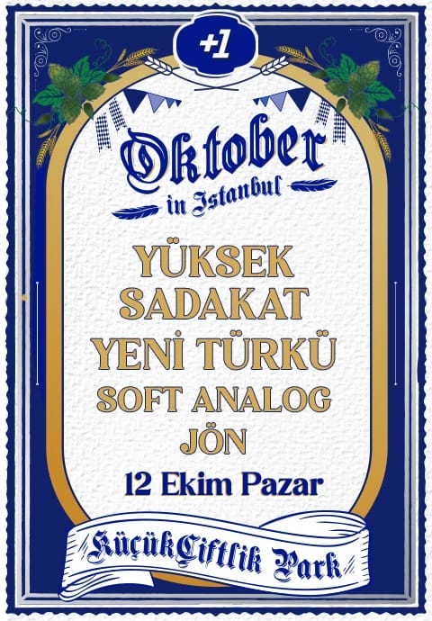 +1 Sunar: Oktober in İstanbul - Pazar