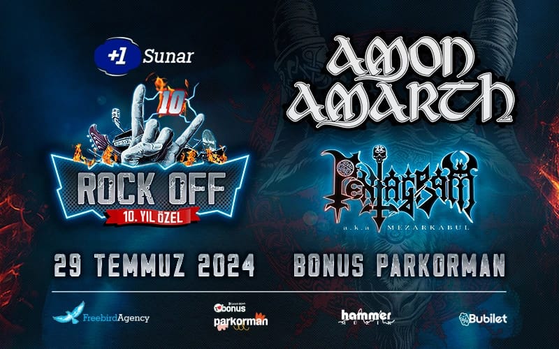 +1 Sunar: Rock Off 10. Yıl Özel (Amon Amarth)