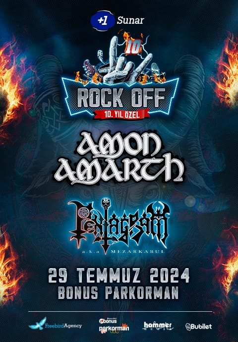 +1 Sunar: Rock Off 10. Yıl Özel (Amon Amarth)