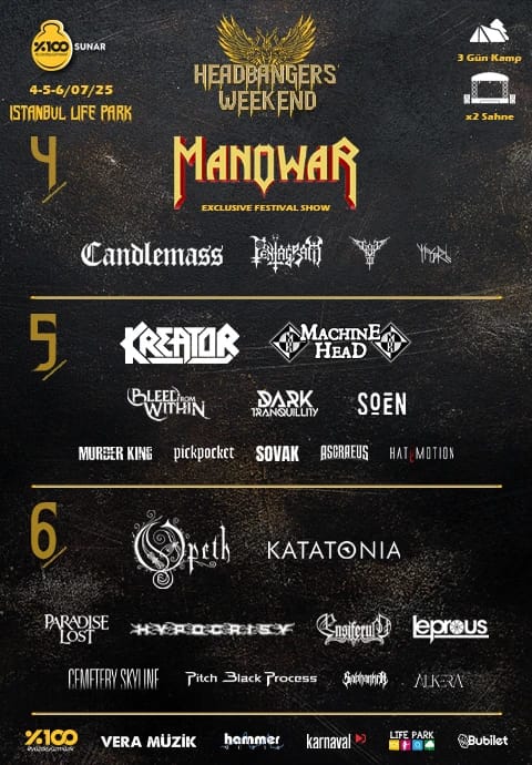 %100 Metal Sunar: Headbangers' Weekend