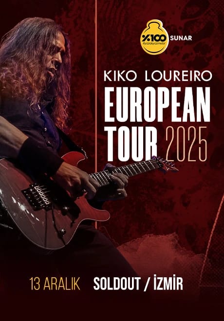 %100 Metal Sunar: Kiko Loureiro | İzmir