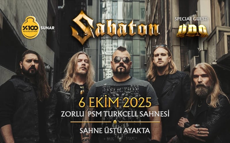 %100 Metal Sunar: Sabaton