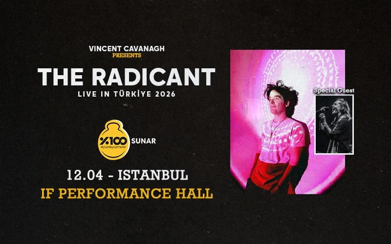 %100 Metal Sunar: The Radicant + Selected Anathema Songs with Lee Douglas | İstanbul