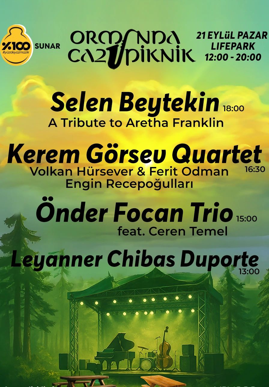 %100 Müzik Sunar: Ormanda Caz & Piknik