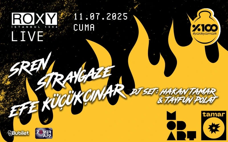 %100 Müzik Sunar: Radyo Modart Konserleri Sren, straygaze, Efe Küçükçınar