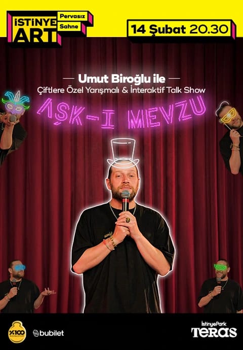 14 ŞubArt – Umut Biroğlu ile Çiftlere Özel Yarışmalı & İnteraktif Talk Show