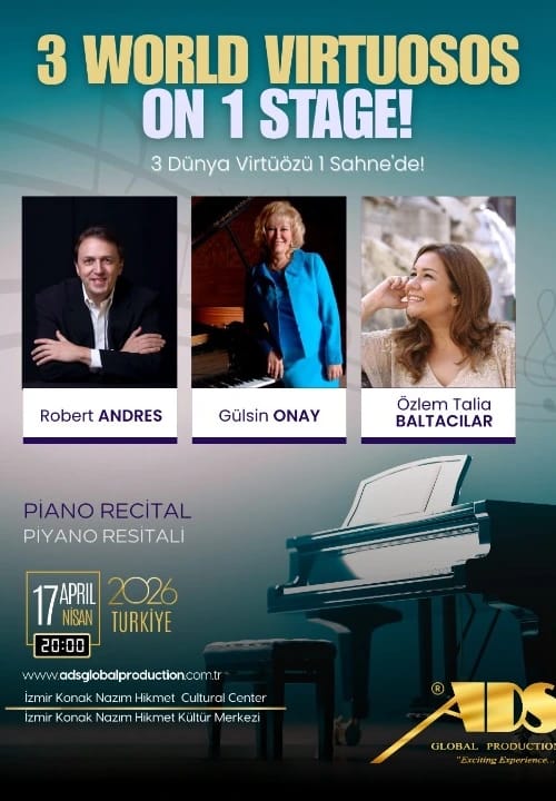 3 Dünya Virtüözü 1 Sahne'de!