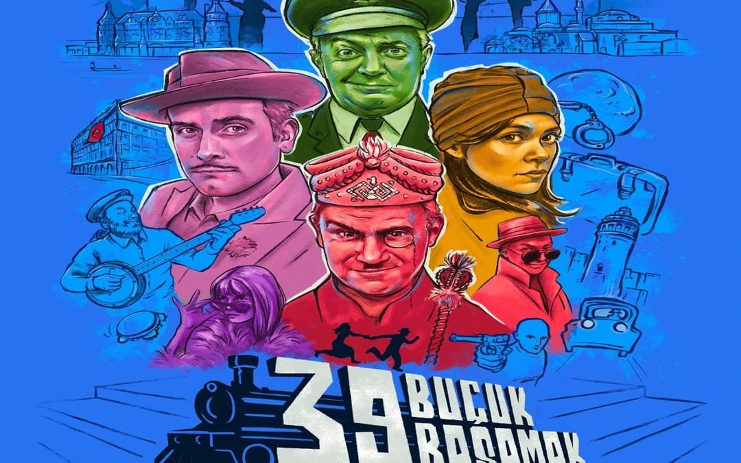 39 Buçuk Basamak poster