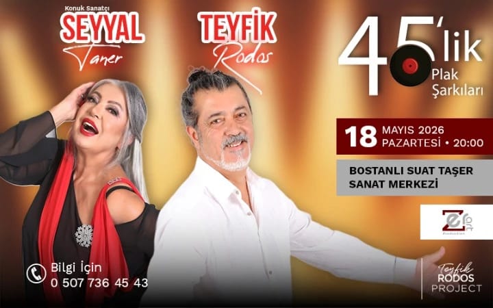 45'lik Plak Şarkıları - Teyfik Rodos - Seyyal Taner (Konuk Sanatçı)