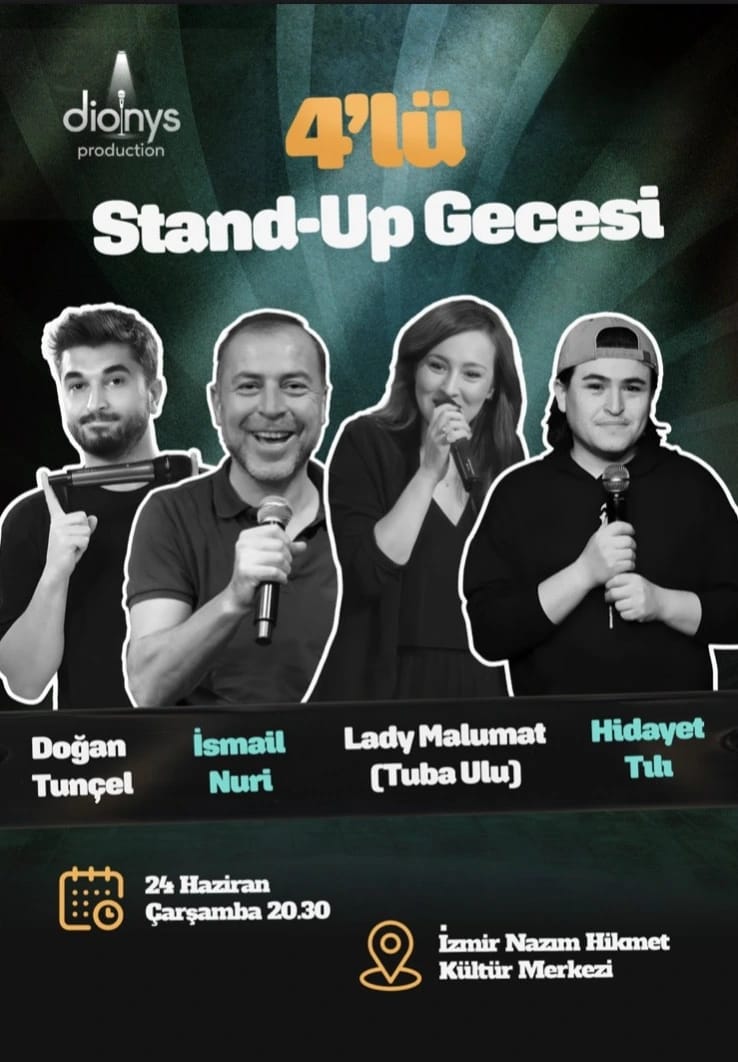 4’lü Stand-Up Gecesi