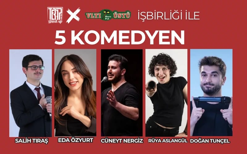 5 Komedyen poster