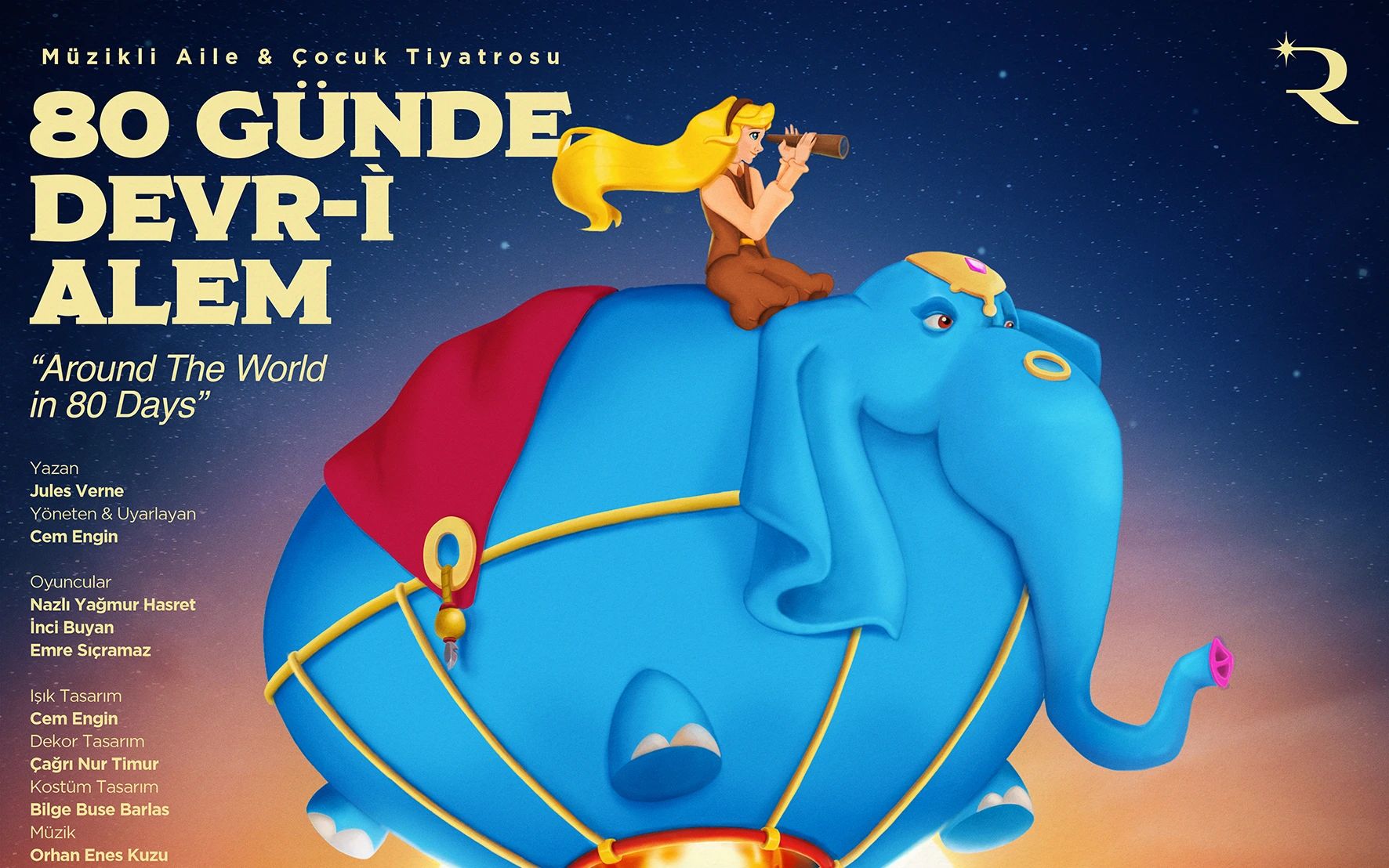 80 Günde Devr-i Alem Çocuk Oyunu
