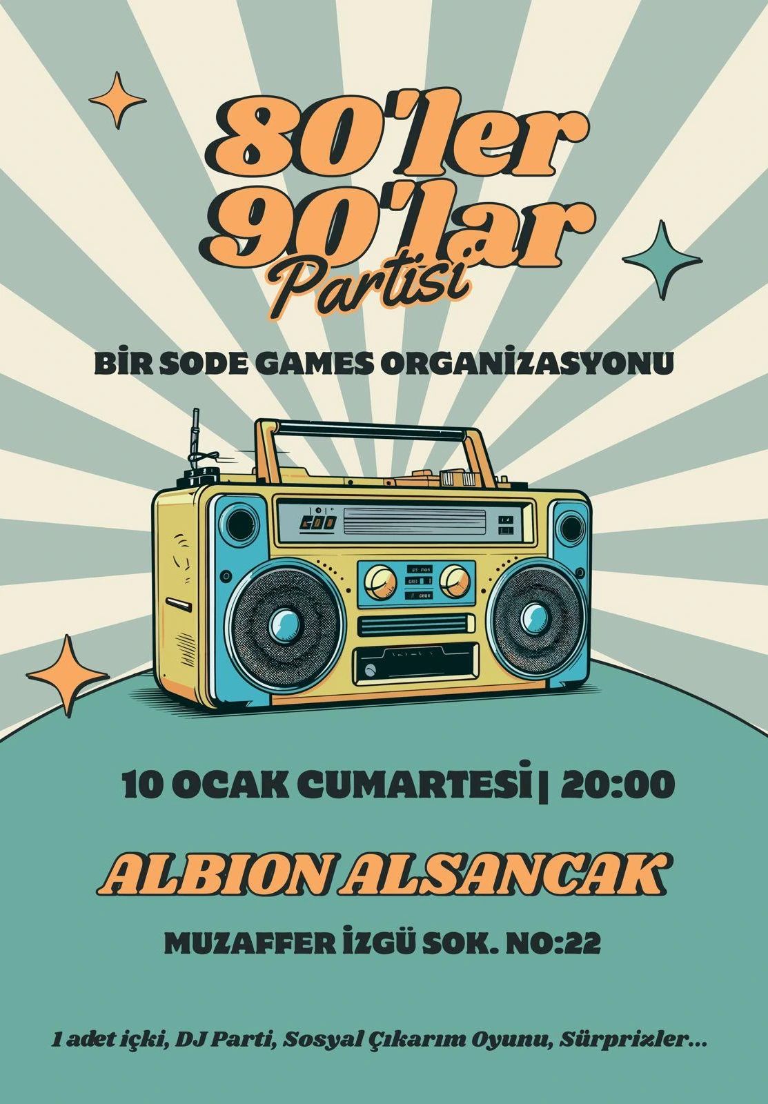 80'ler 90'lar Partisi