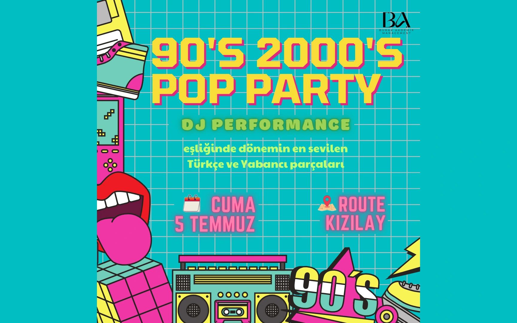 90's-2000's Pop Party