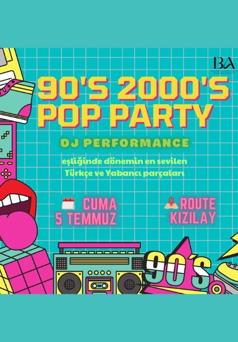 90's-2000's Pop Party