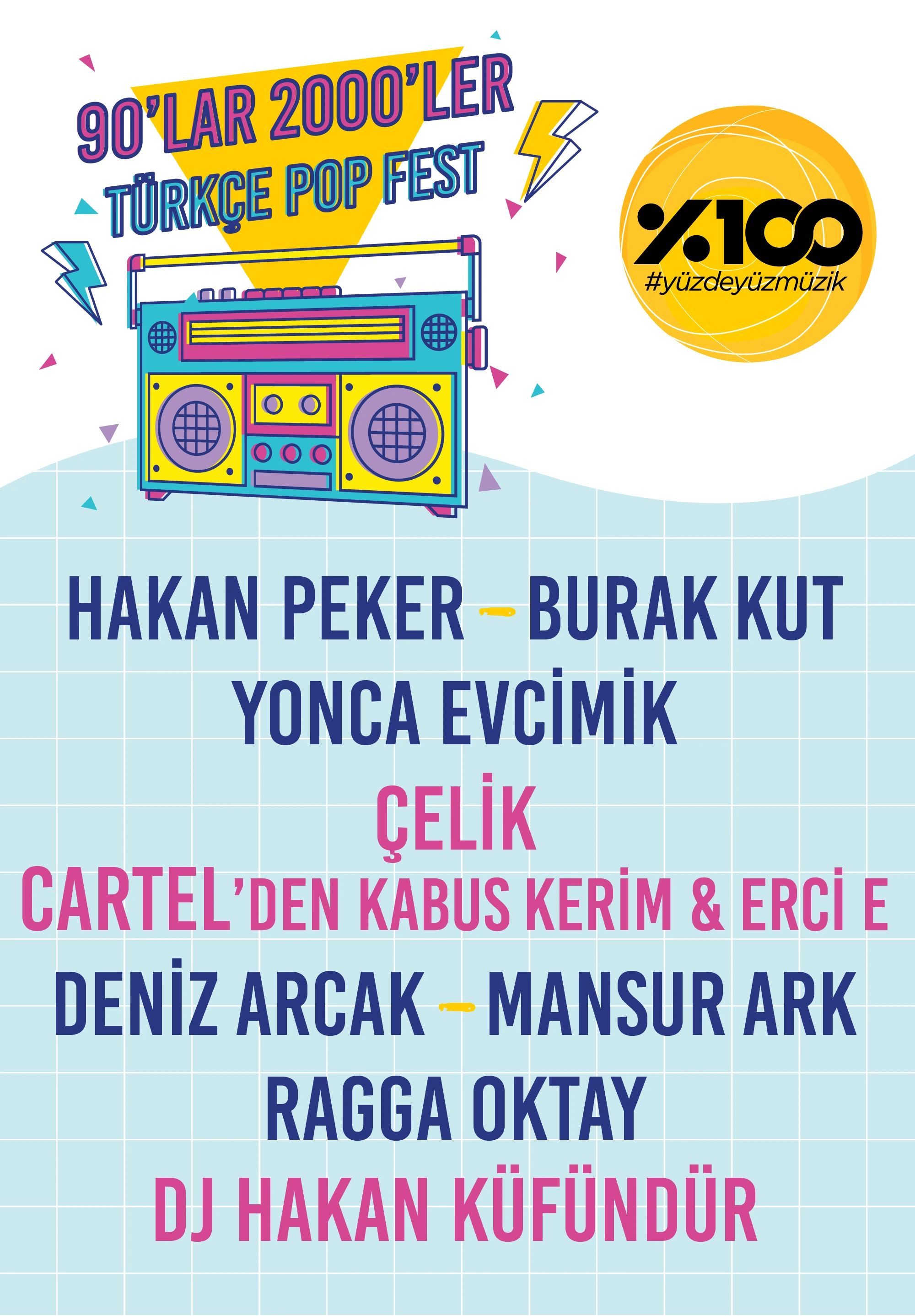 90'lar 2000'ler Türkçe Pop Fest