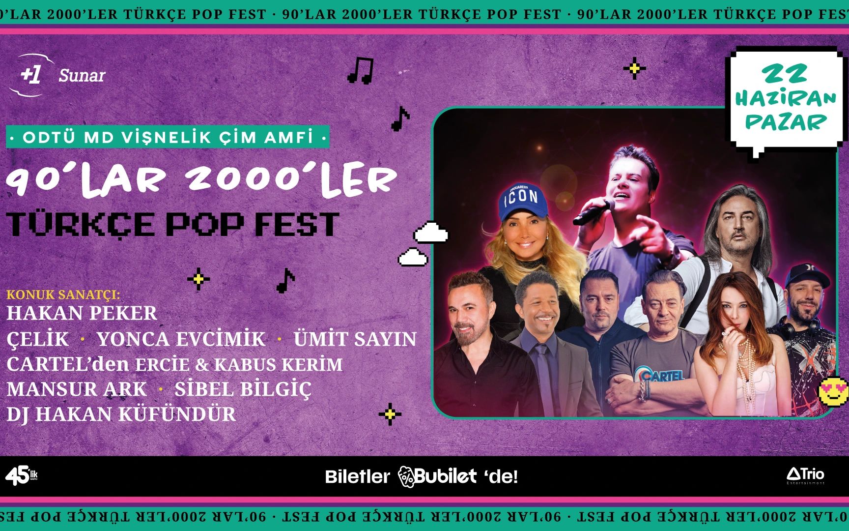 90'lar & 2000'ler Türkçe Pop Fest