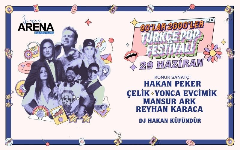 90'lar 2000'ler Türkçe Pop Festivali