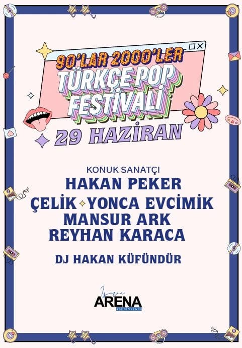 90'lar 2000'ler Türkçe Pop Festivali