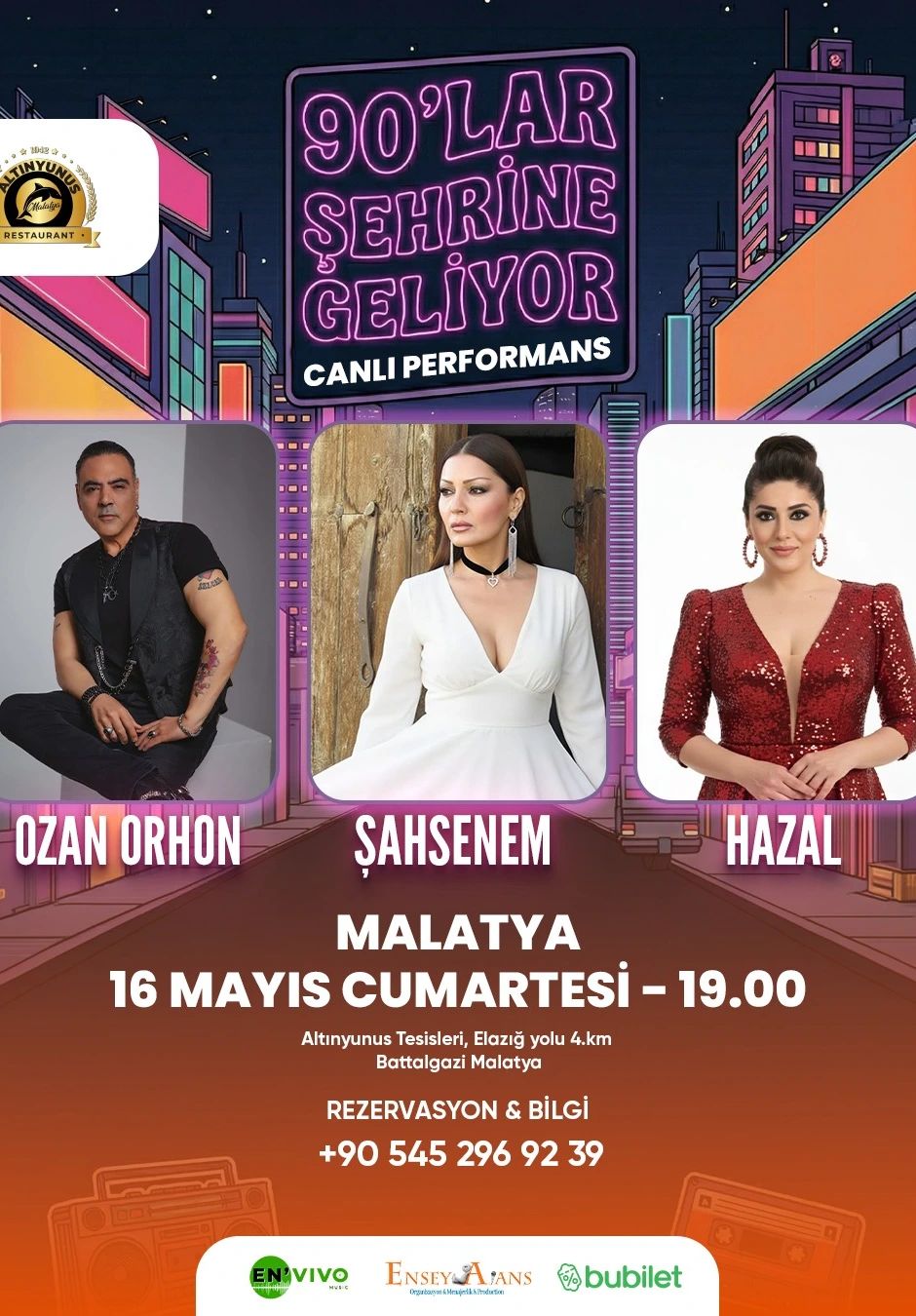 90'lar Şehrine Geliyor!