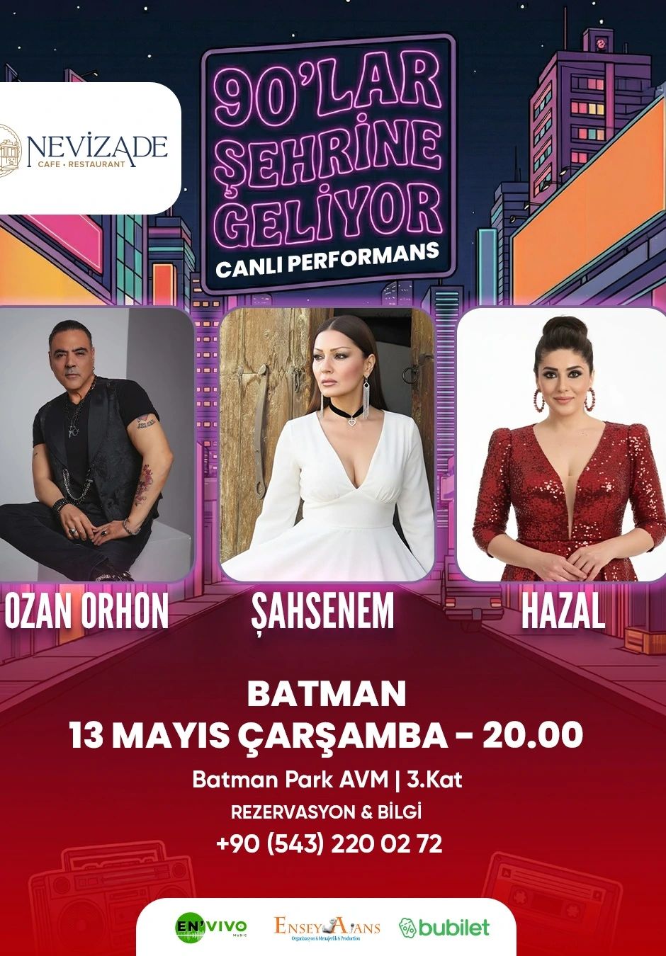 90'lar Şehrine Geliyor!